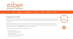Desktop Screenshot of esben.co.uk